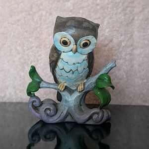 Vtg Jim Shore Owl Figurine